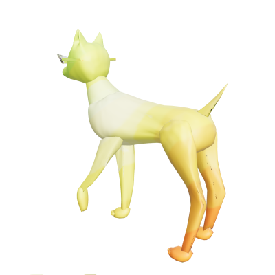 Olivia Wang's 3D Dog