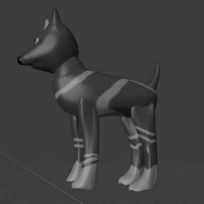 Steve Wang's 3D Dog