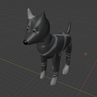 Steve Wang's 3D Dog