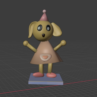 Yuna Wu's 3D Dog