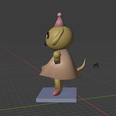 Yuna Wu's 3D Dog