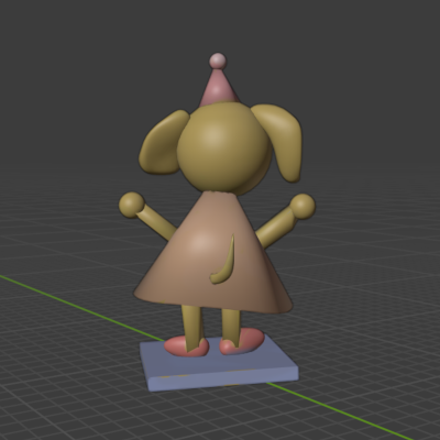 Yuna Wu's 3D Dog